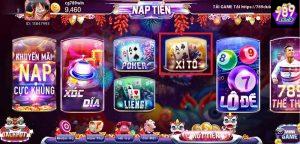 Sự đa dạng của game bài 789club