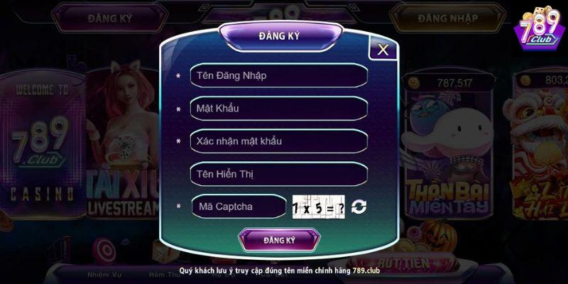 Hướng dẫn chi tiết cách đăng ký 789club